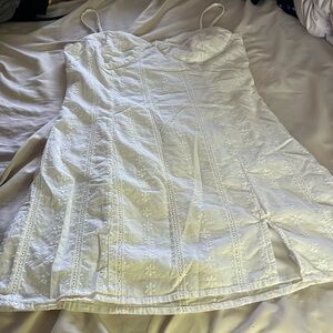 Aeropostale eyelet mini dress